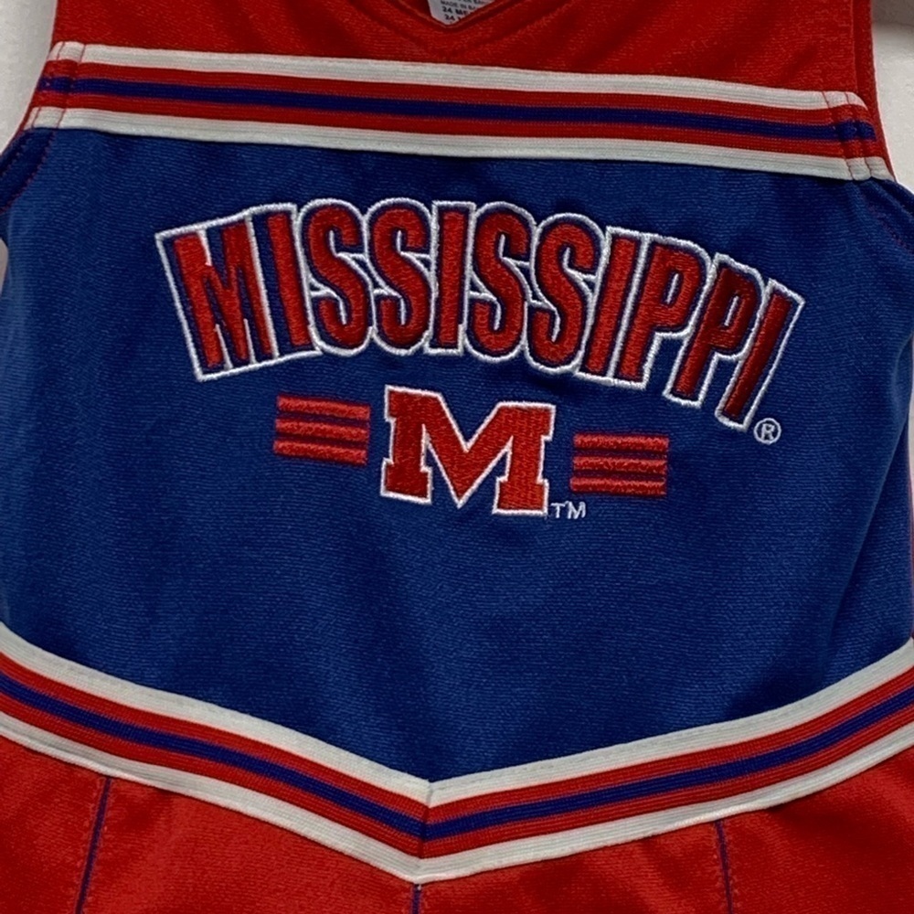 Adidas Mississippi M Cheerleading Dress Size 24 Months Costume - Picture 3 of 8